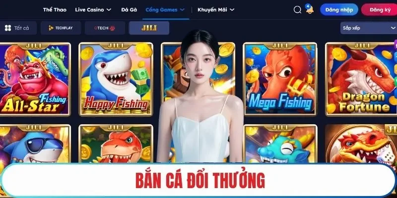 bắn cá đổi thưởng